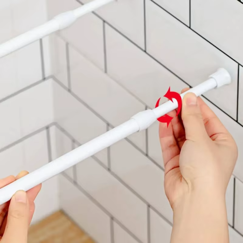 Tringle à rideau sans poinçonnage