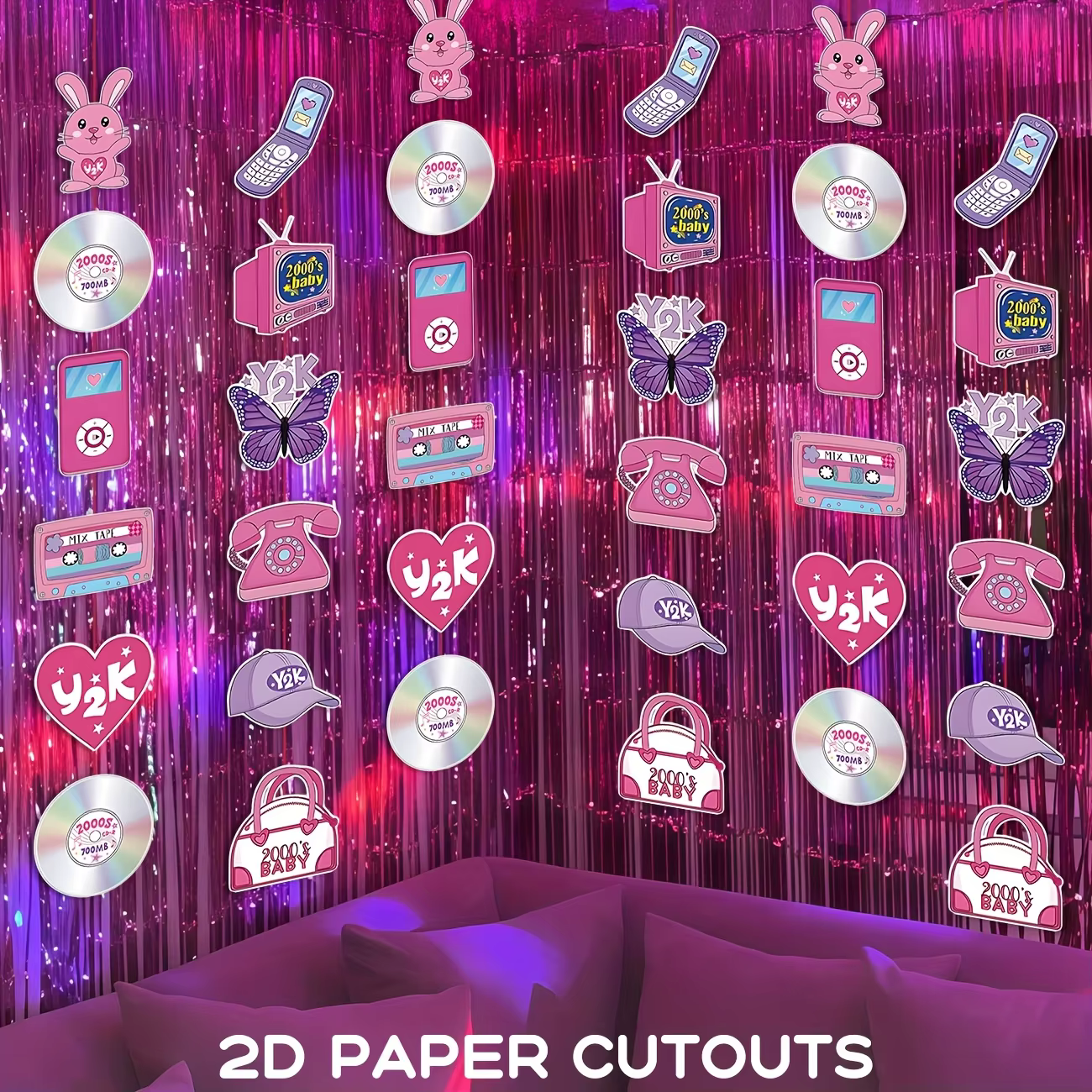 Décorations de fête Y2k