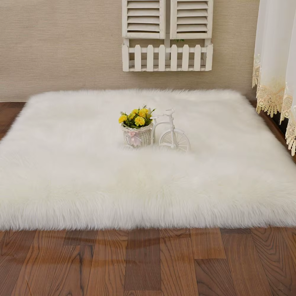 Tapis à cheveux longs et doux