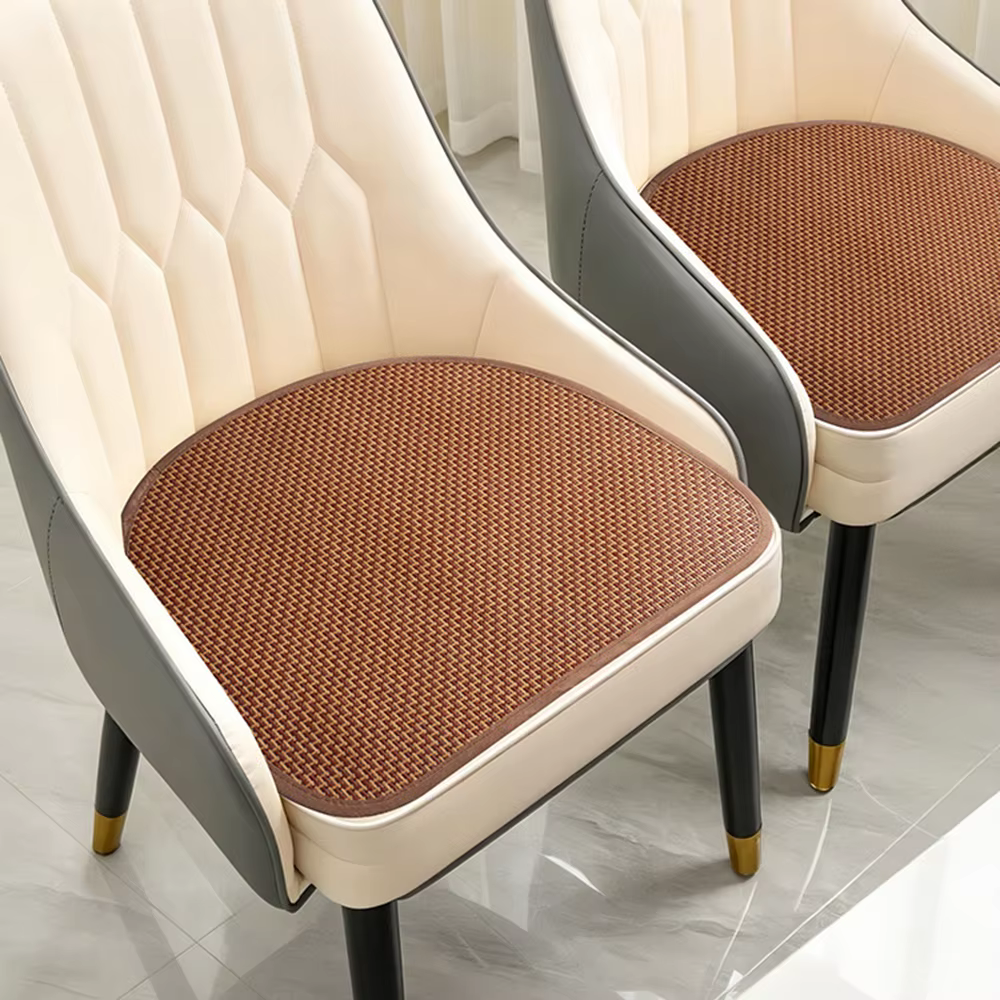 Coussin de chaise en rotin tressé