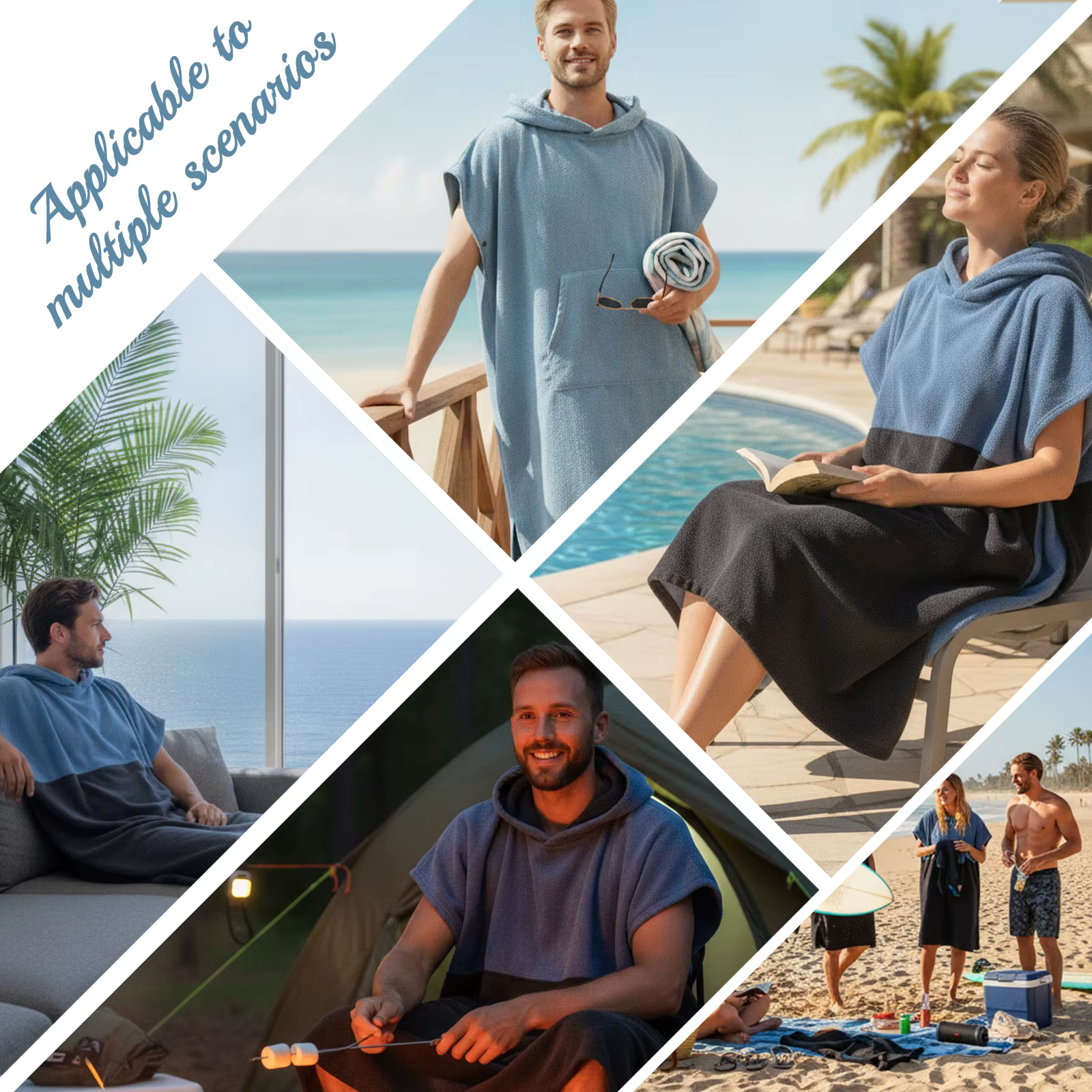 Poncho de surf, serviette poncho
