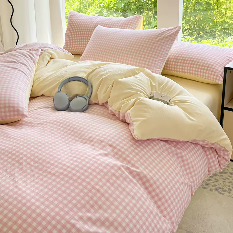 3 pièces Housse de couette simple