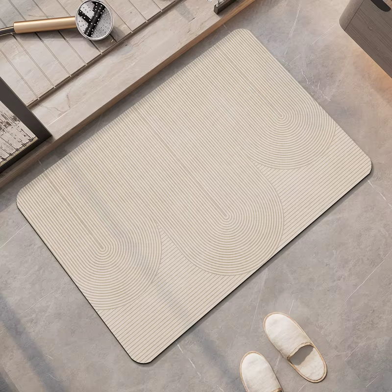 Tapis de pied en diatomite à séchage rapide pour salon