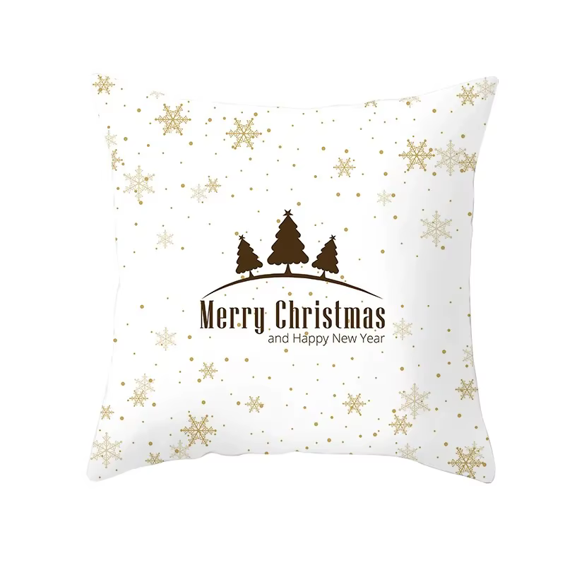 Juste de coussin de dessin animé de Noël