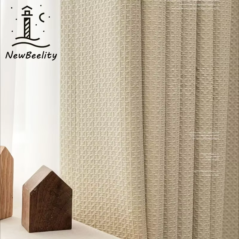 Rideaux de fenêtre en Chenille épaisse Jacquard français