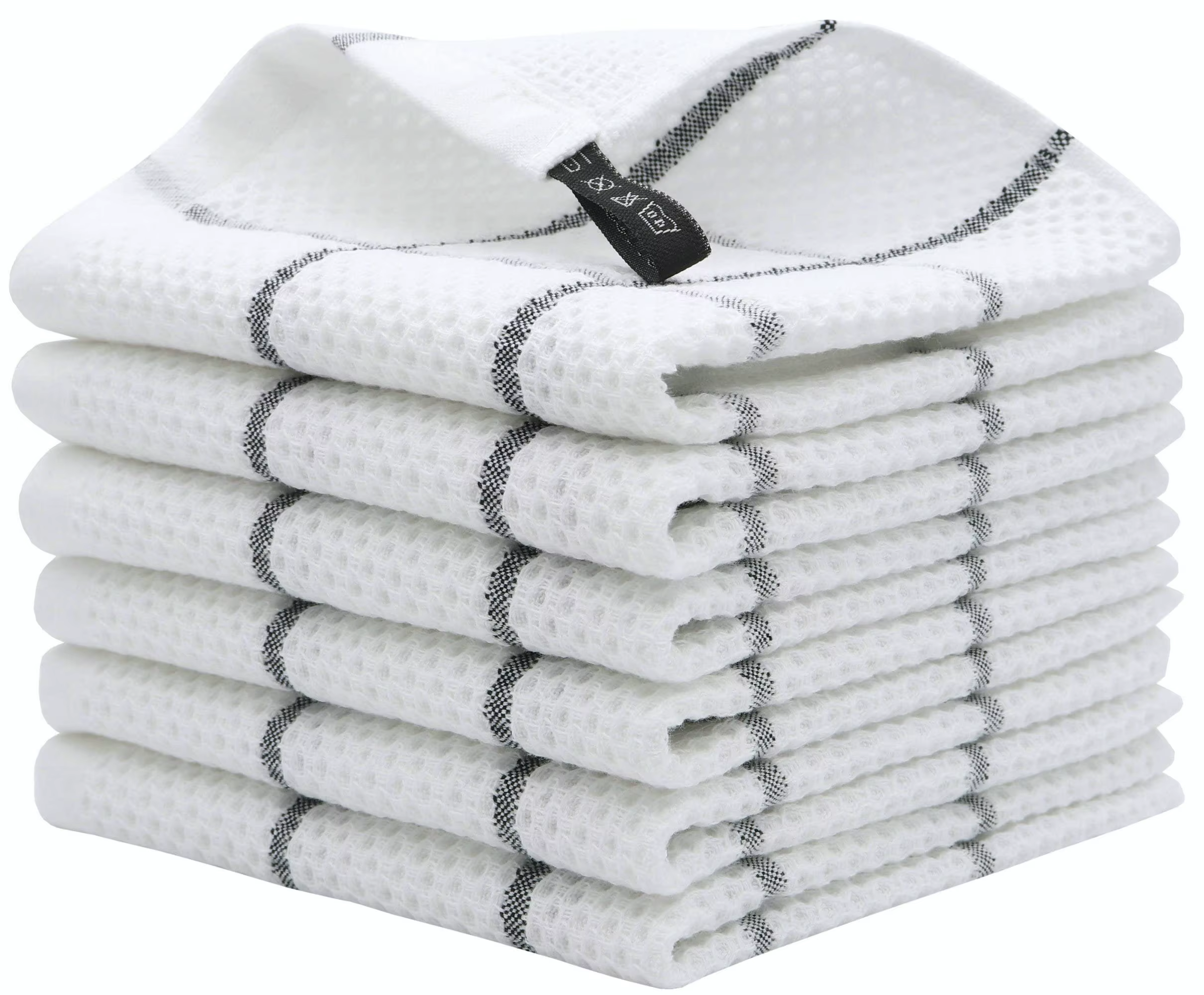 Chiffons de cuisine en coton à carreaux