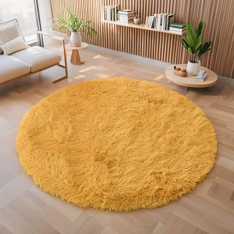 Tapis en peluche doux pour chambre d'enfant