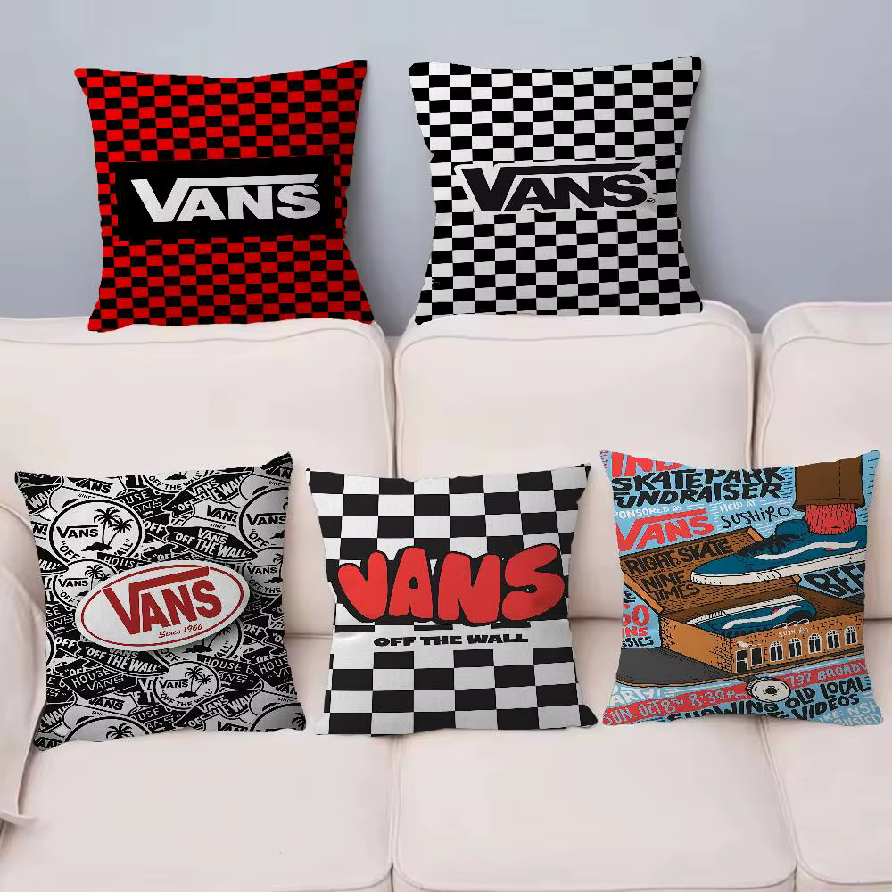 Housse de coussin V-VANS tendance