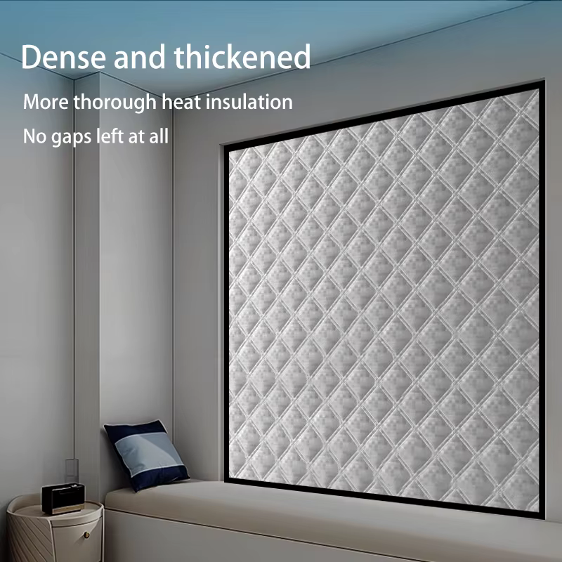 Rideaux thermiques toutes saisons – Conception double épaisse