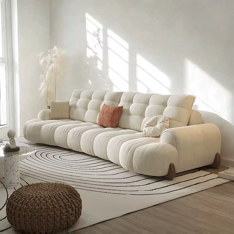 Coussin design canapé appartement accoudoir