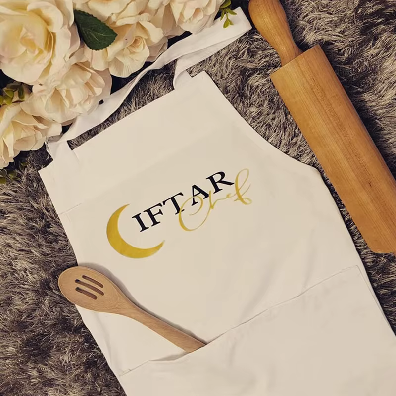 Iftar Chef adulte tablier Ramadan Mubarak musulman islamique Kareem cuisine Eid al-Fitr suhoor