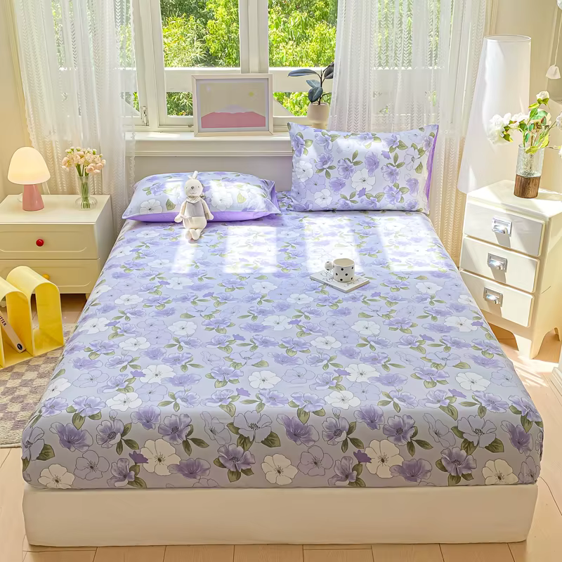 Drap-housse en pur coton