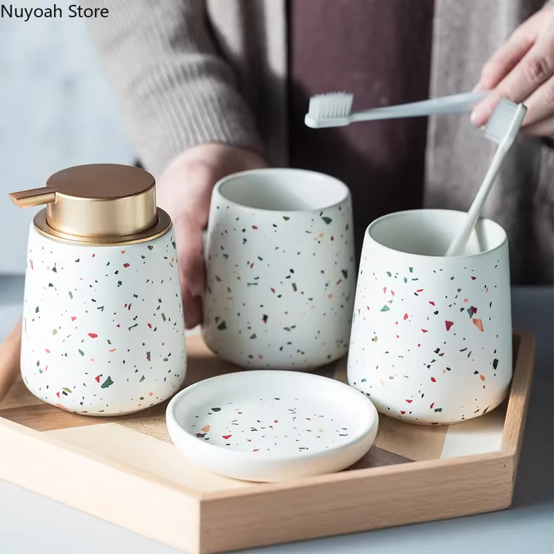 Ensemble de décoration européenne pour salle de bain
