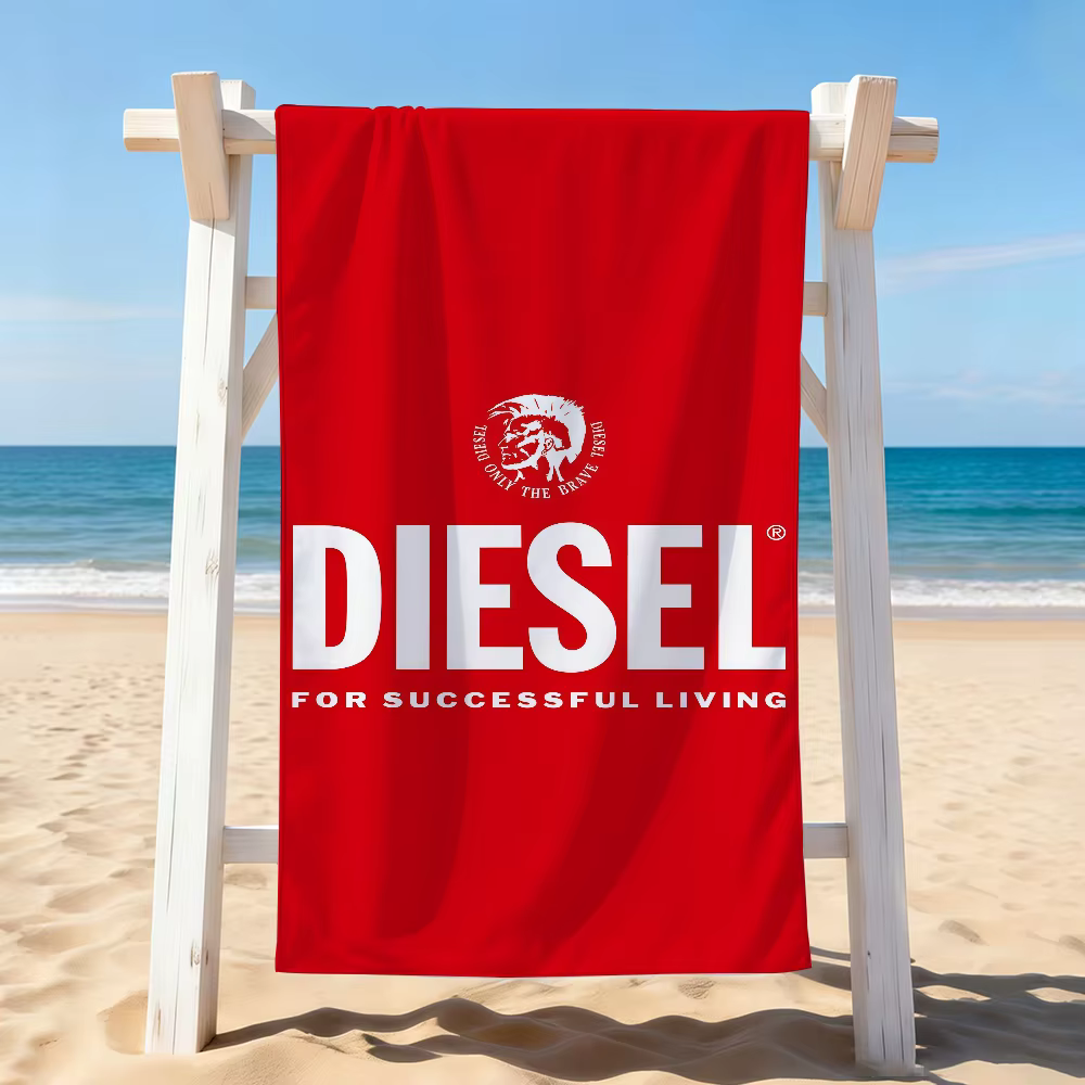 Serviette de bain à imprimé tendance D-DieselS