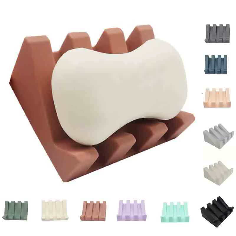Porte-savon en Silicone pour salle de bain