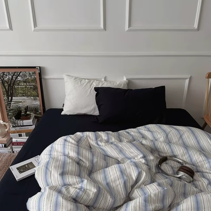 Parure de lit 100% coton