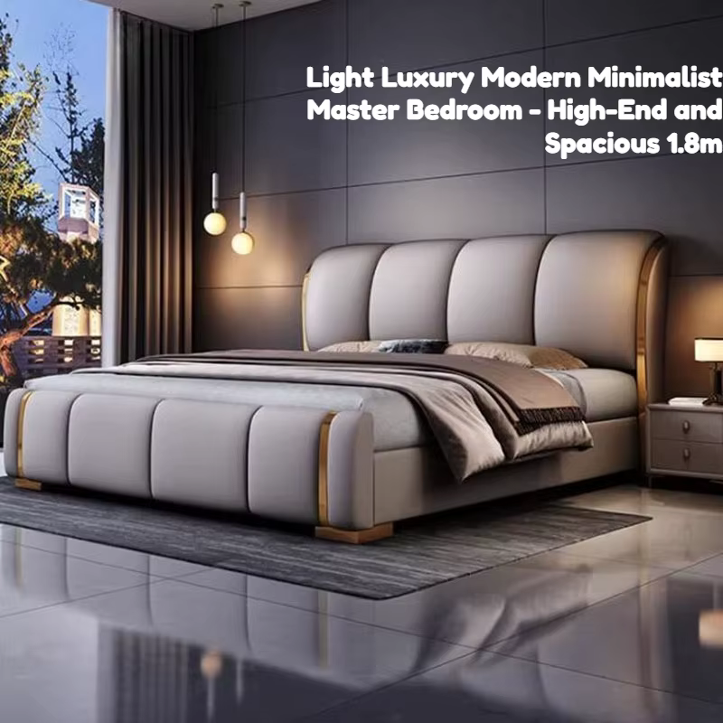 Lit double moderne de 200x220cm