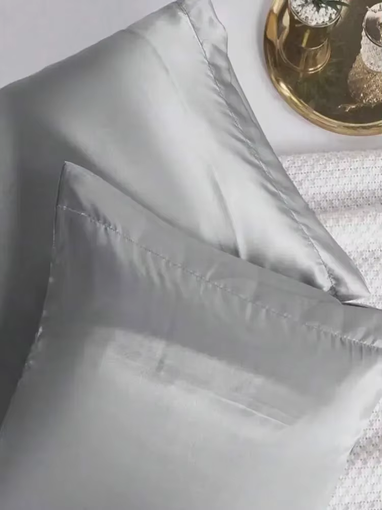 Ensemble de taies d'oreiller en satin pour cheveux et peau
