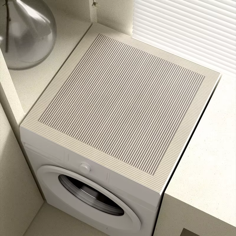 Tapis anti-poussière pour machine à laver de style Wabi-Sabi