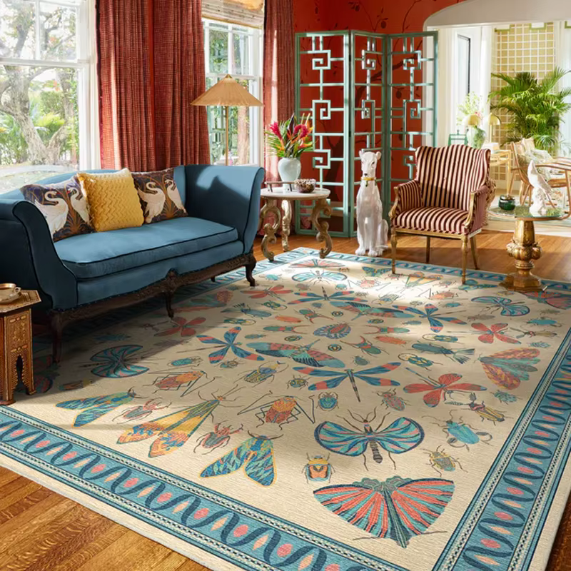 Tapis pour salon décoration Vintage