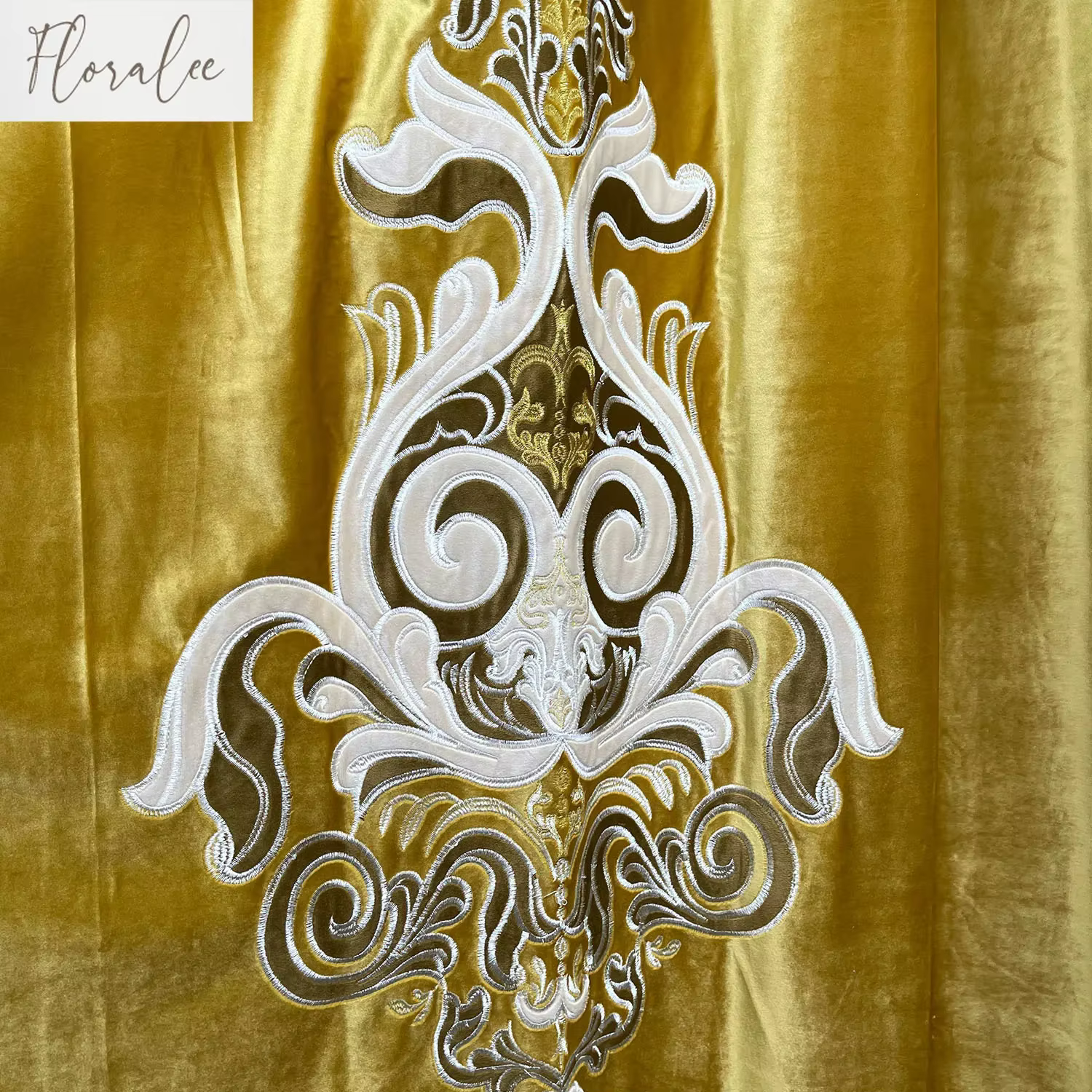 Rideaux de luxe européens salon palais Villa français