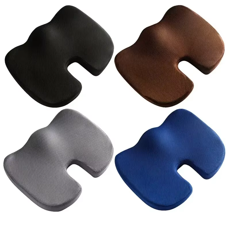 Coussin de siège coussins de chaise de bureau Coccyx mousse à mémoire de forme orthopédique U