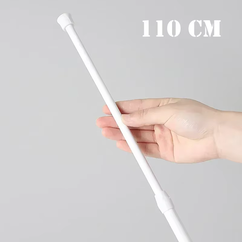 Tige à rideau en métal réglable 30-110cm