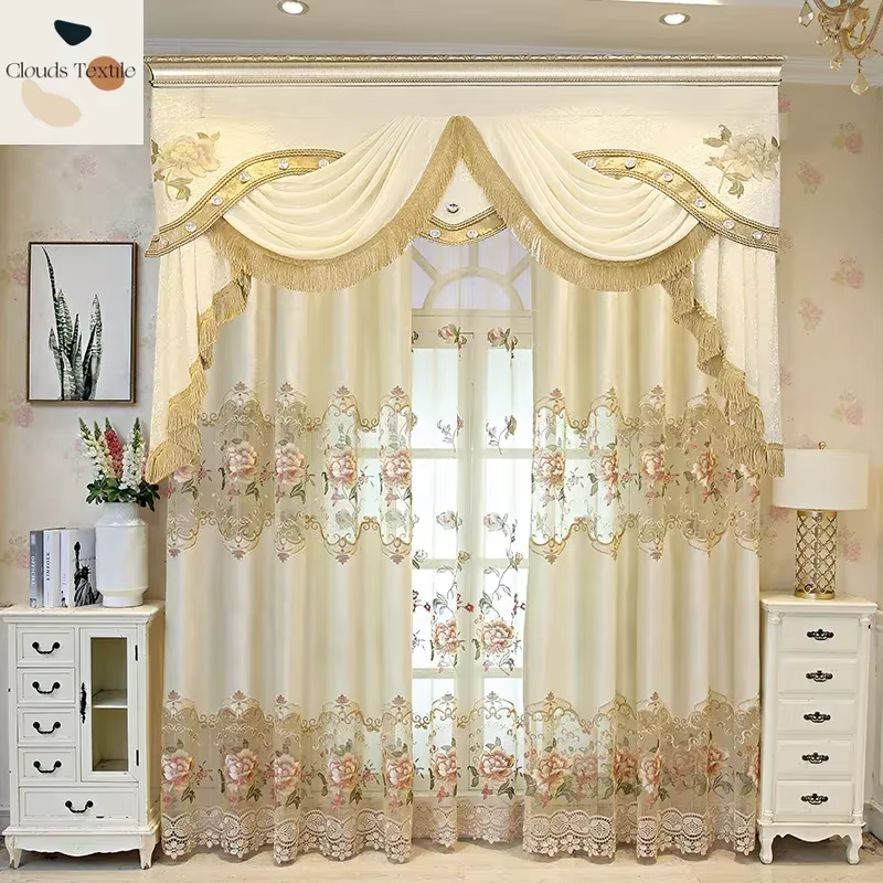 Rideaux de Style européen pour salon
