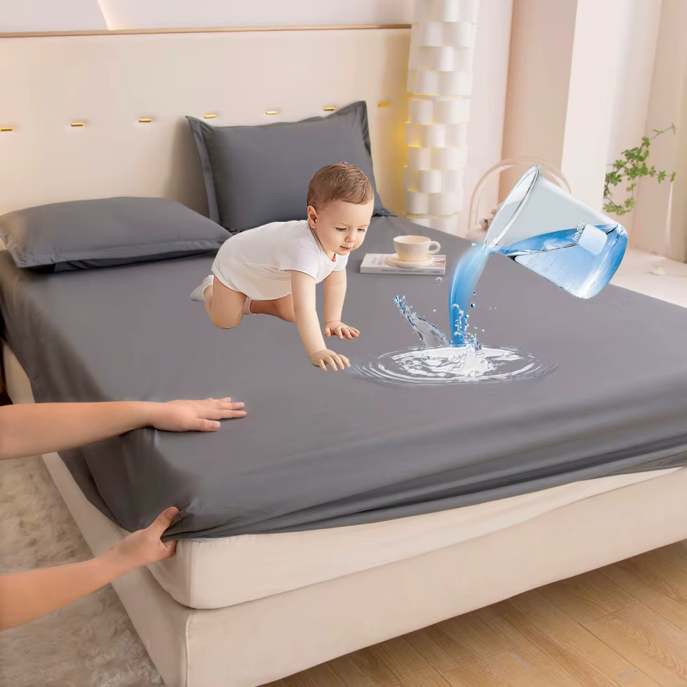Drap-housse imperméable avec bande élastique 360