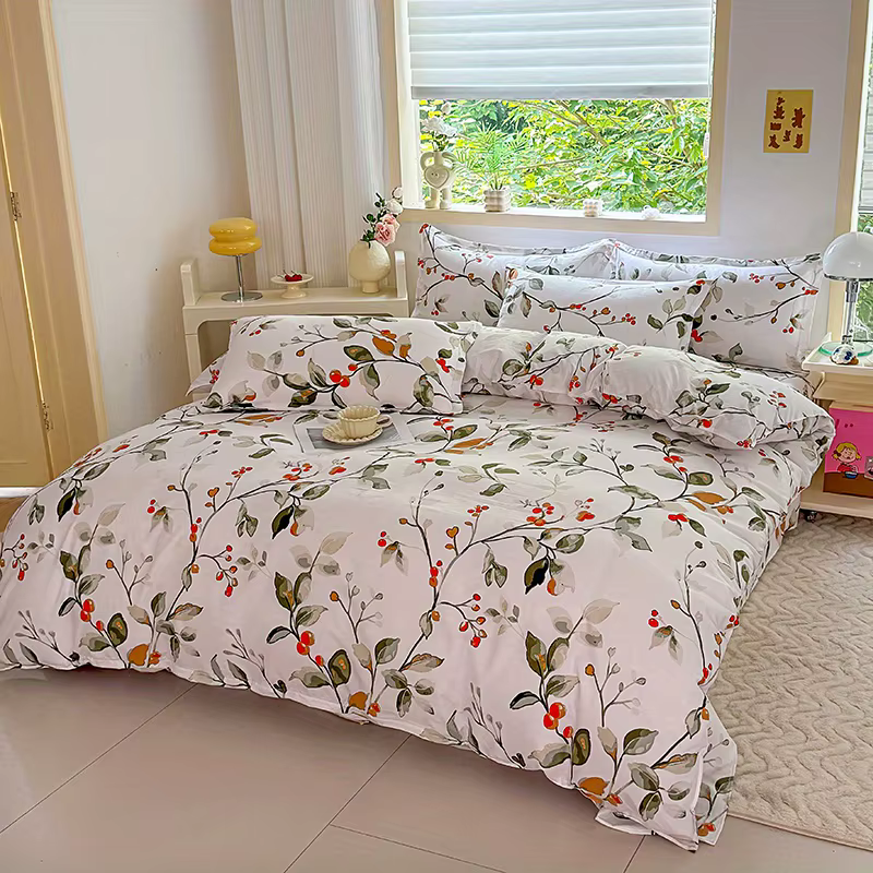 Ensemble de housse de couette 3 pièces avec 2 taies d'oreiller
