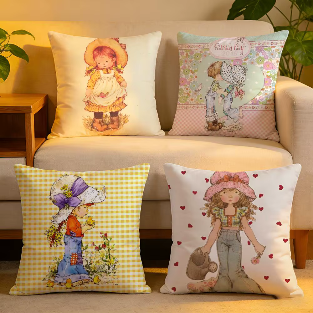 Housse de coussin en lin