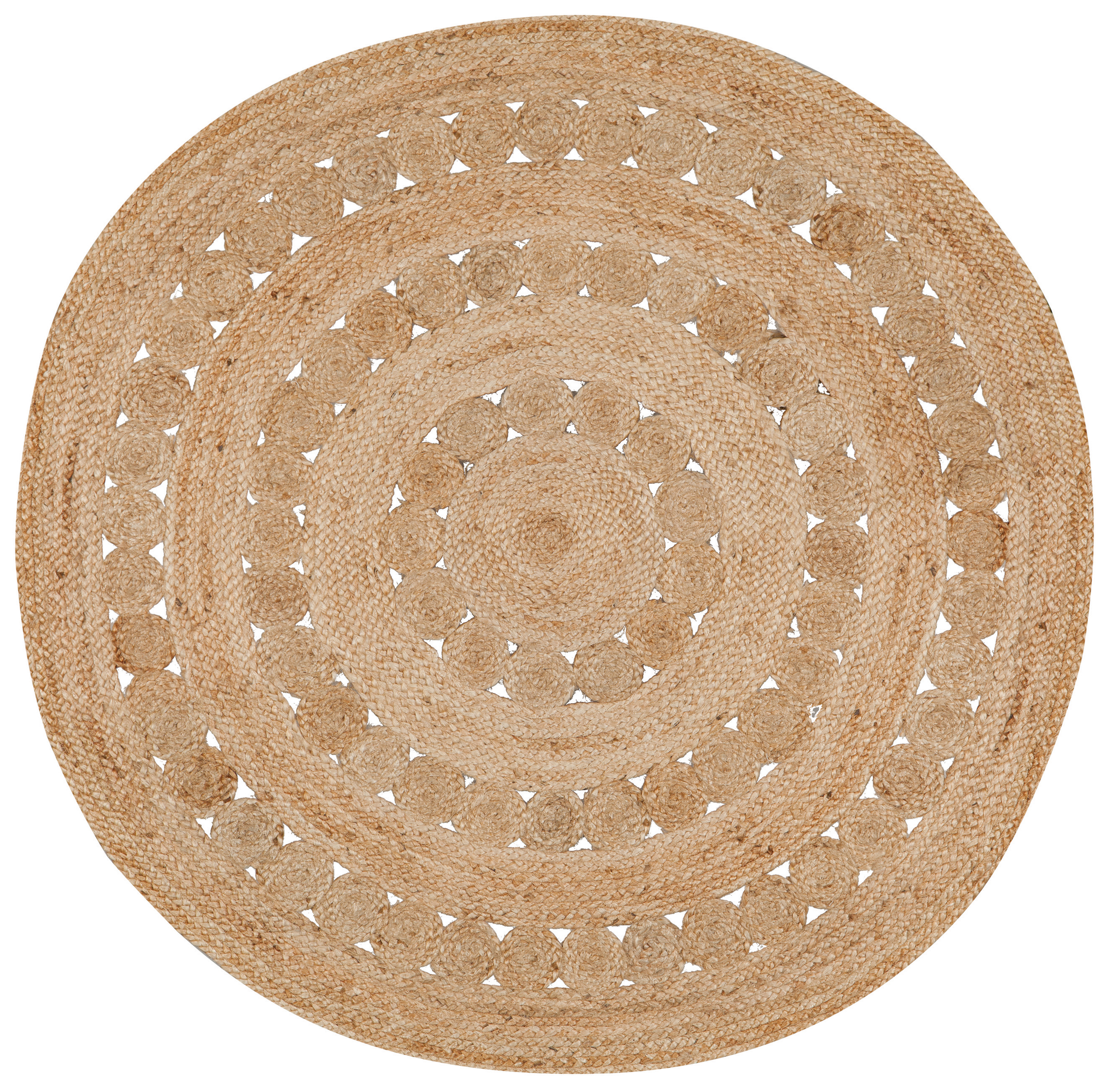 Tapis Patna Naturel diamtre 120