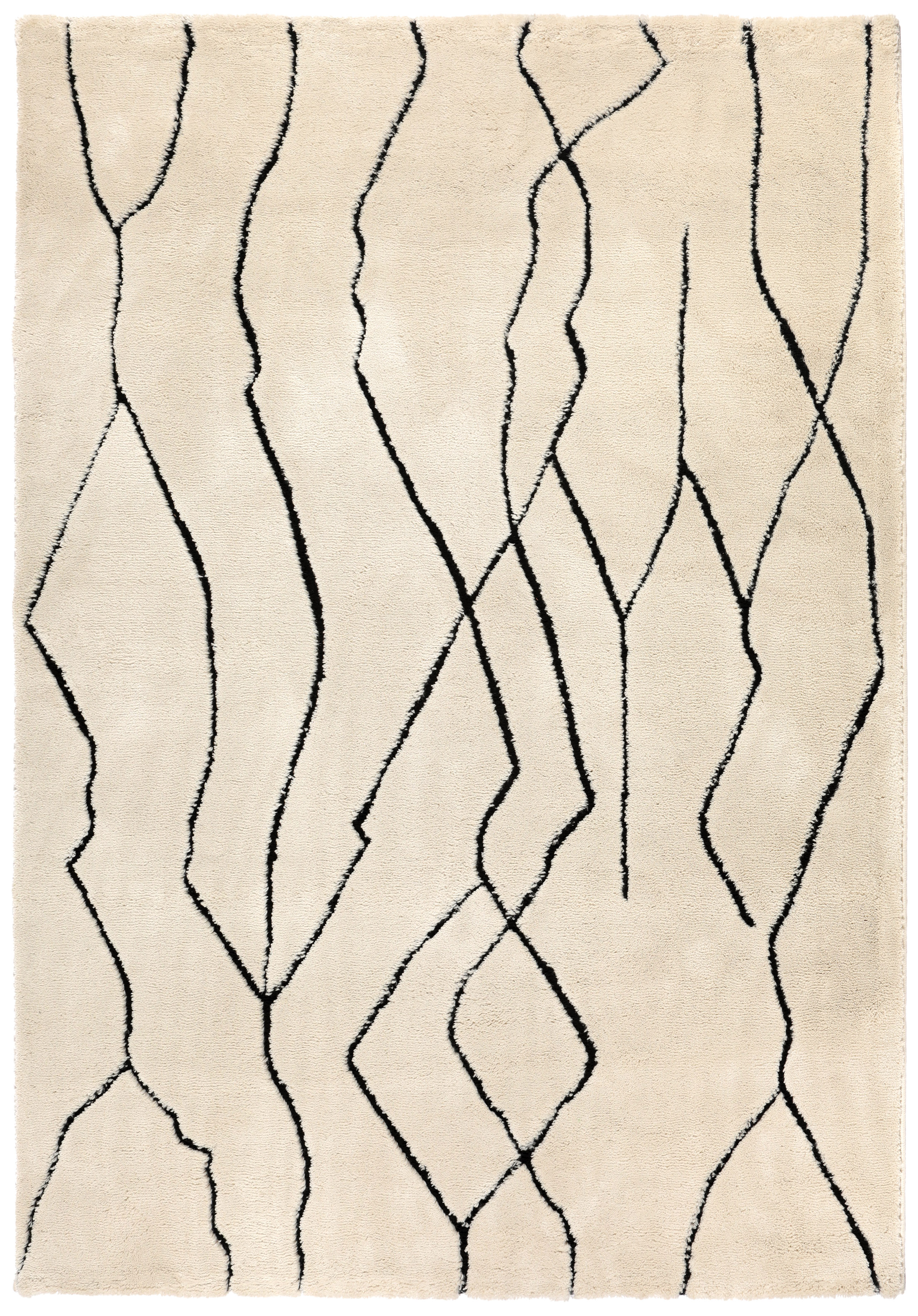 Tapis Luce Neige 160 x 230 x 2 cm