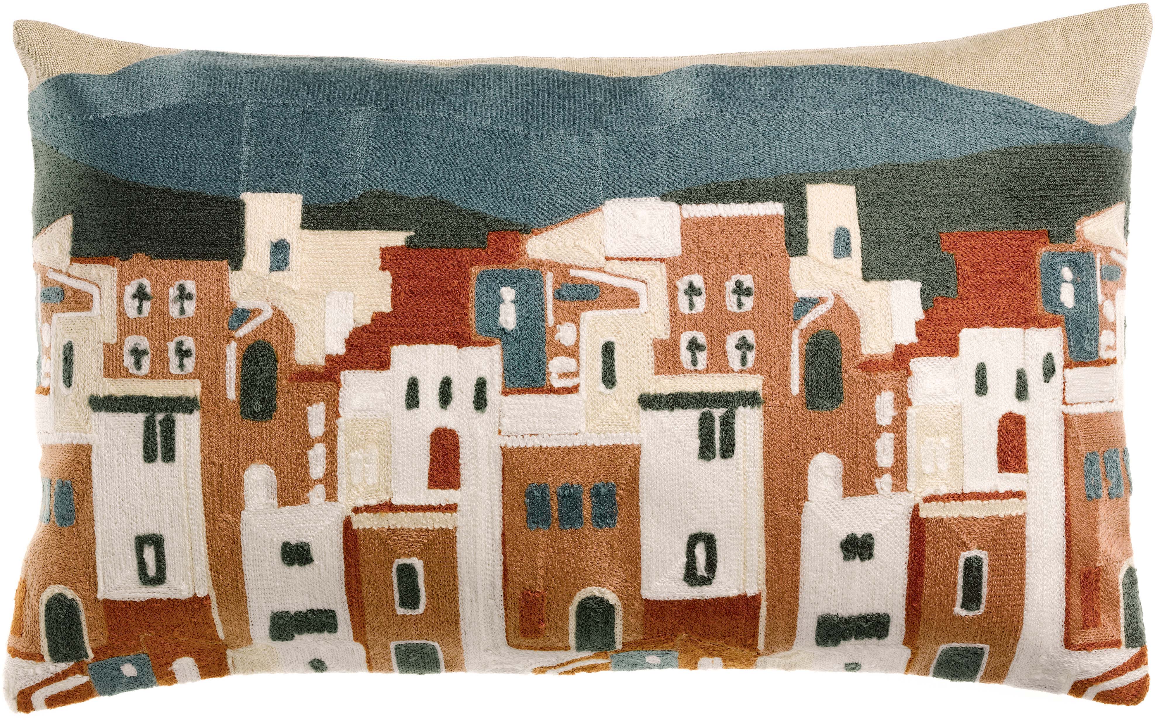 Coussin brod Elie Multico 30 x 50