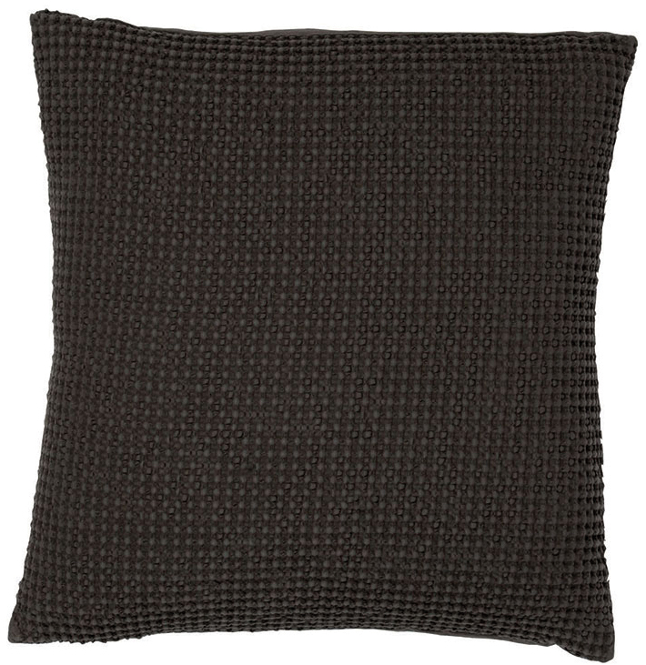 Coussin Maia Noir Carbone 45 X 45