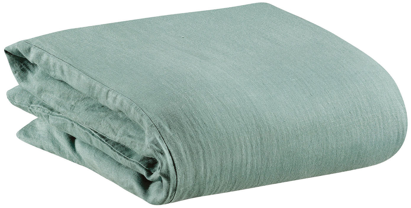 Housse de couette Zeff Vert de gris 140 x 200