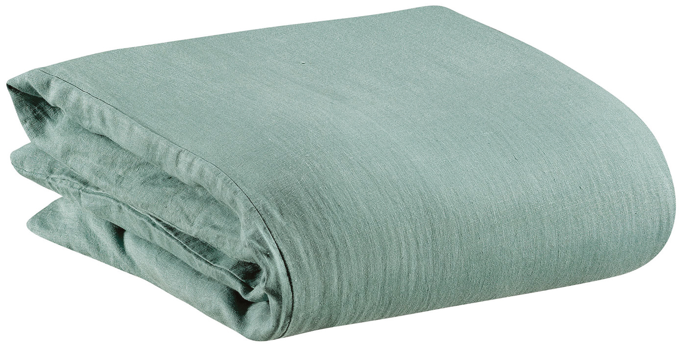 Housse de couette Zeff Vert de gris 240 x 220