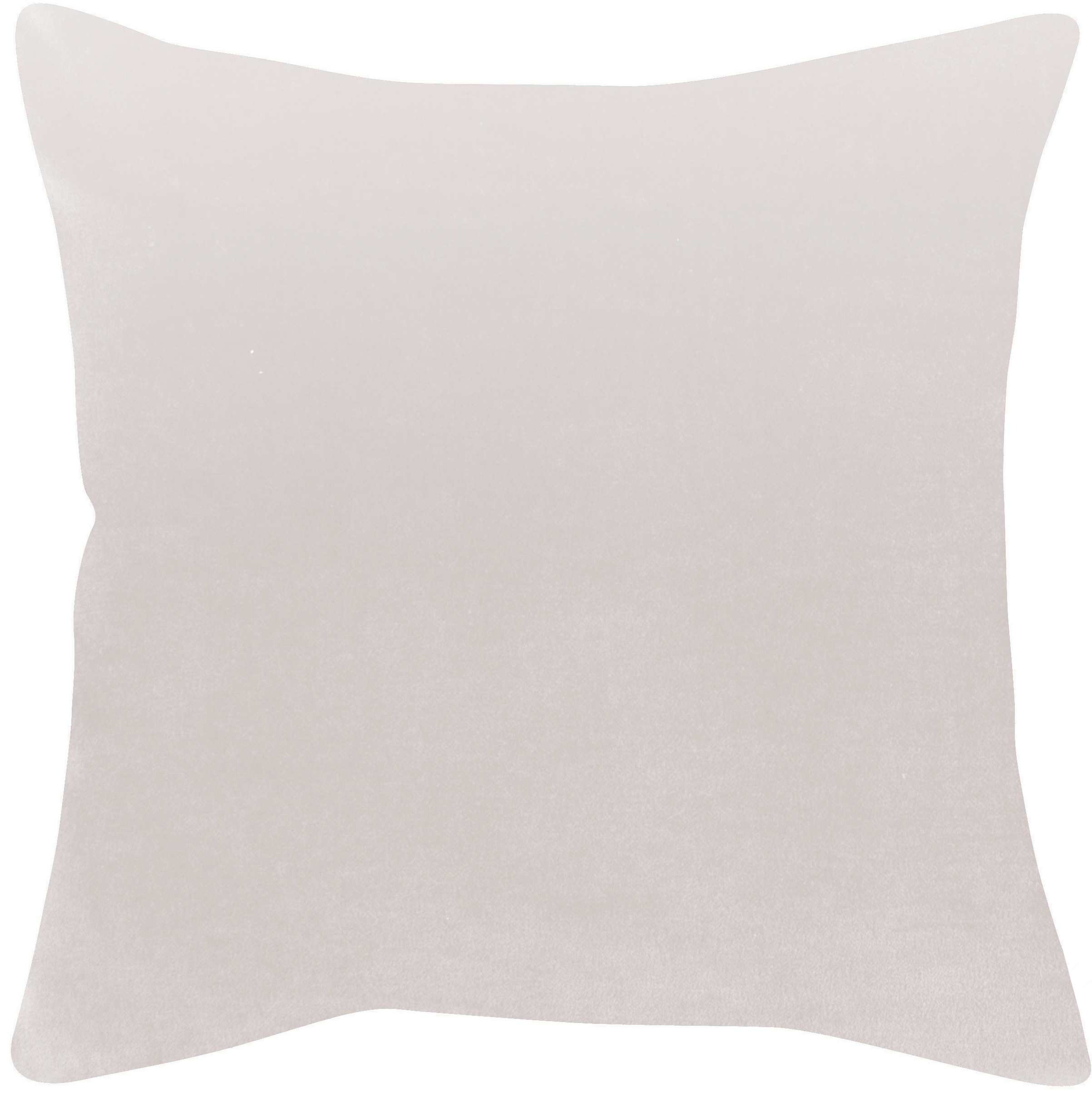 Coussin uni Elise Craie 45 x 45