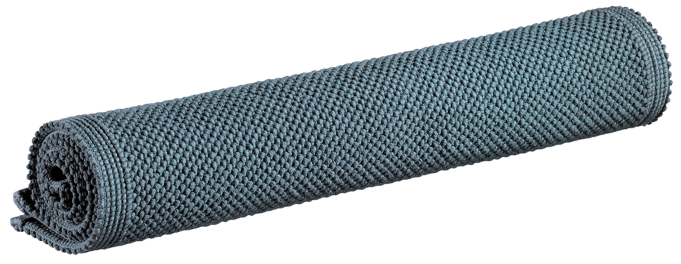 Tapis de bain uni Etia Indigo 54 x 64