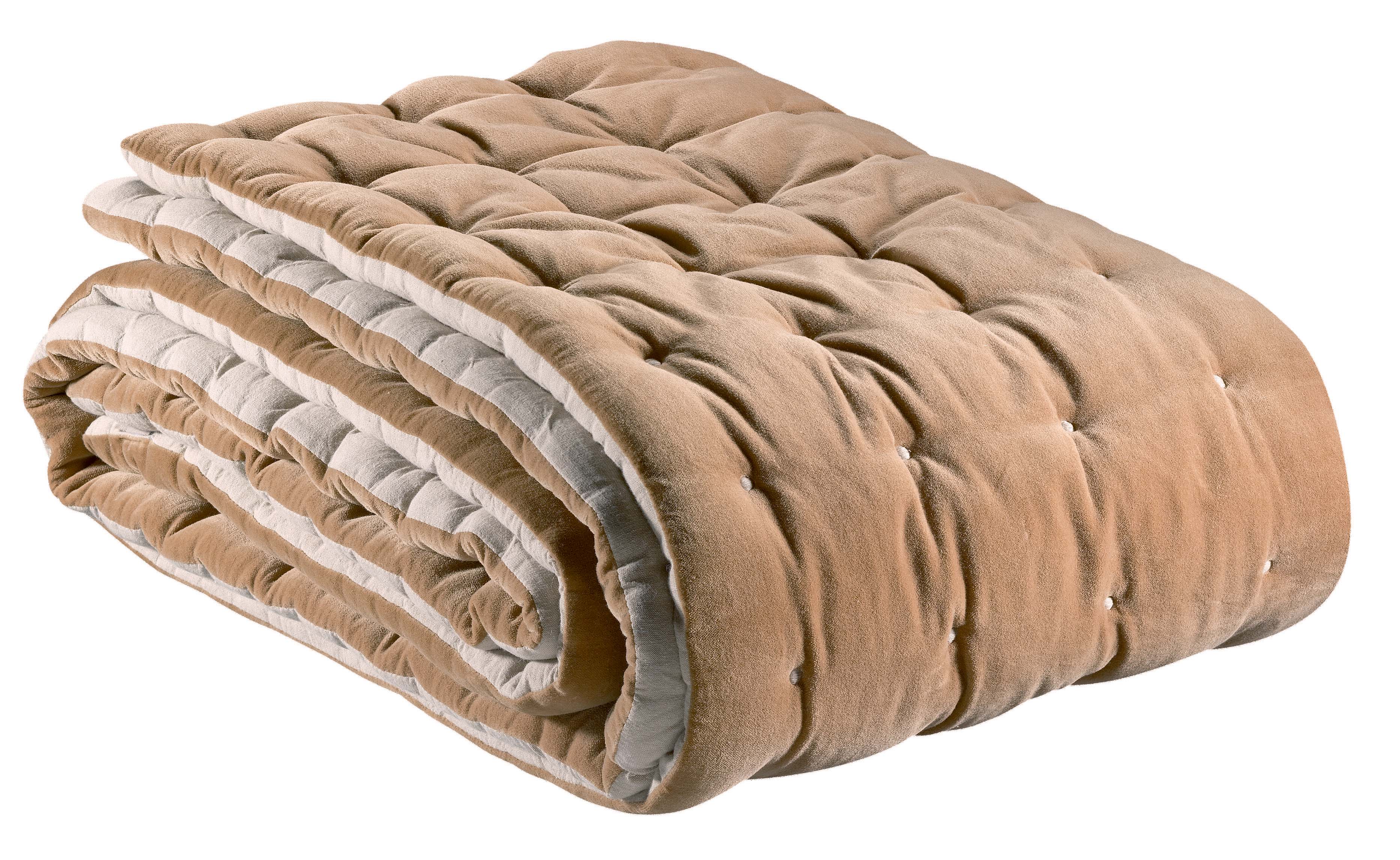 Chemin de lit uni Elise Camel 90 x 240