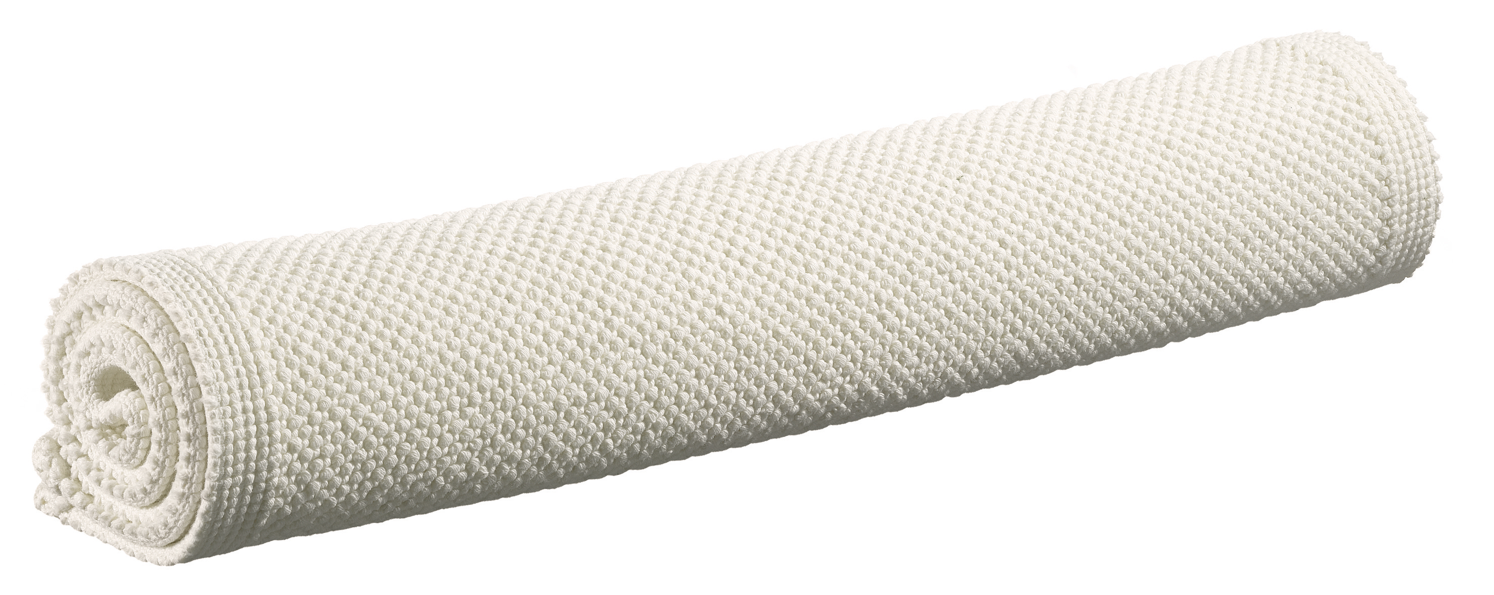 Tapis de bain uni Etia Craie 54 x 64