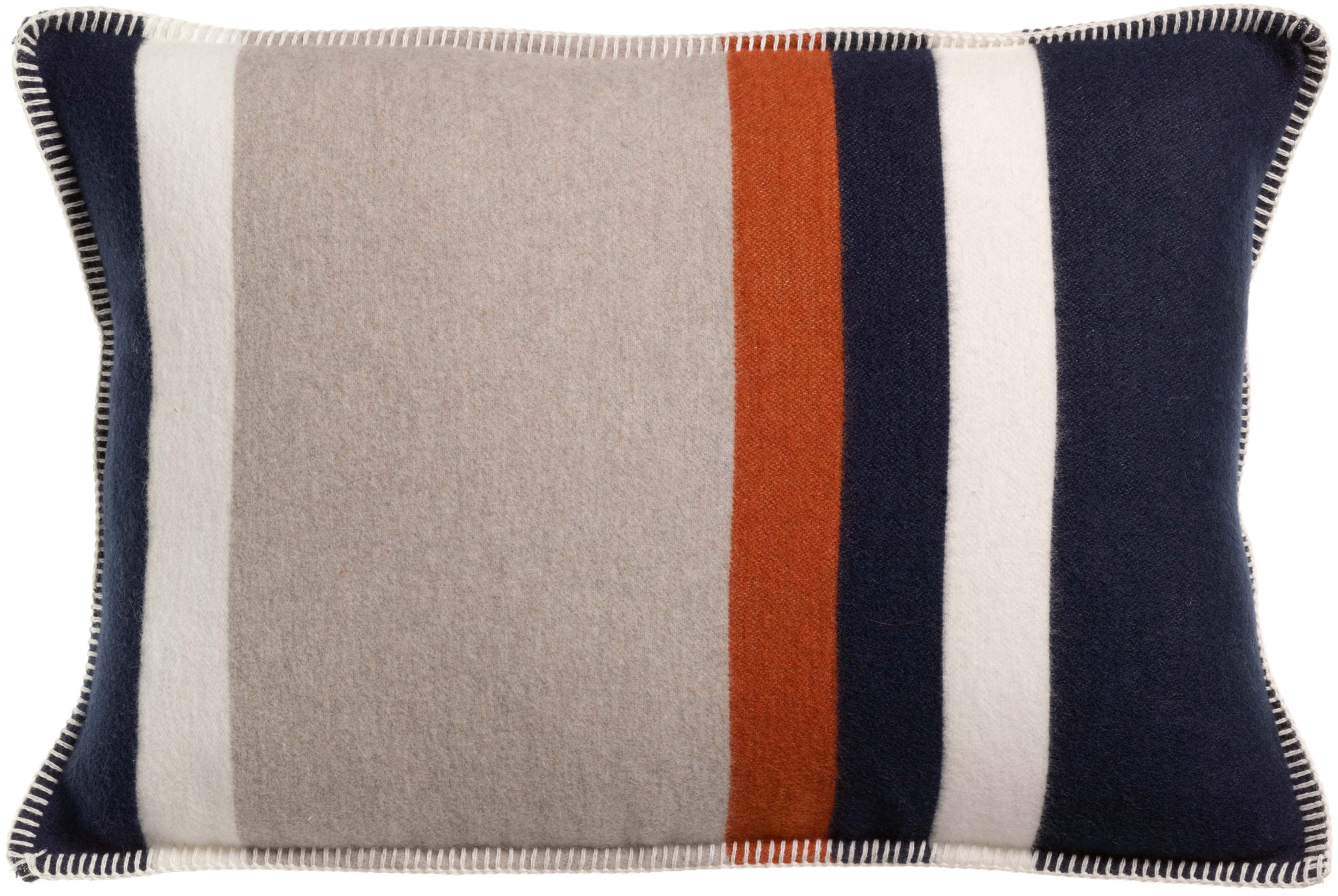 Coussin jacquard recycl Gioia Marine 40 x 65