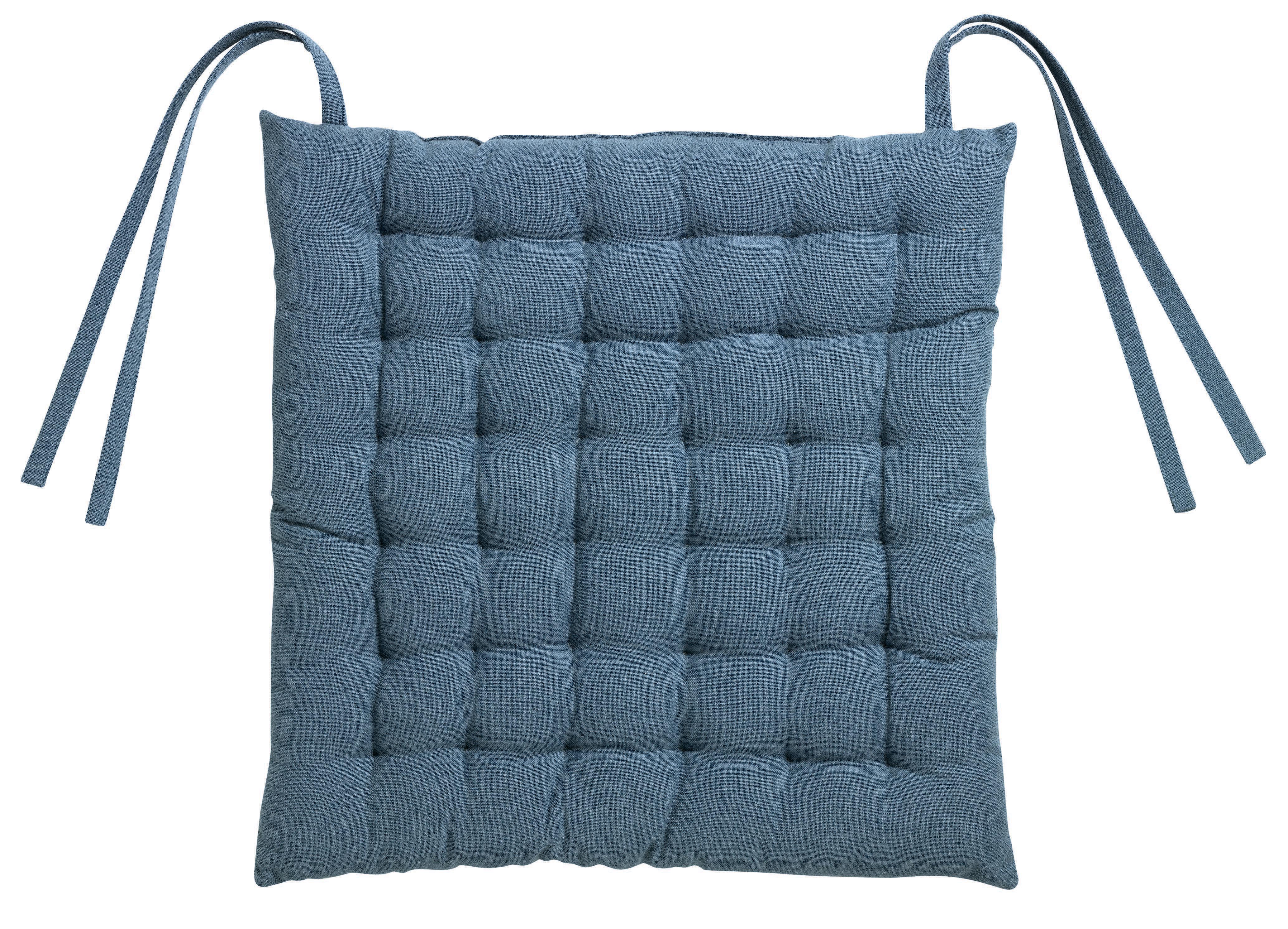 Galette de chaise 36 points Zea recycle Alize 38 x 38 x 3 cm