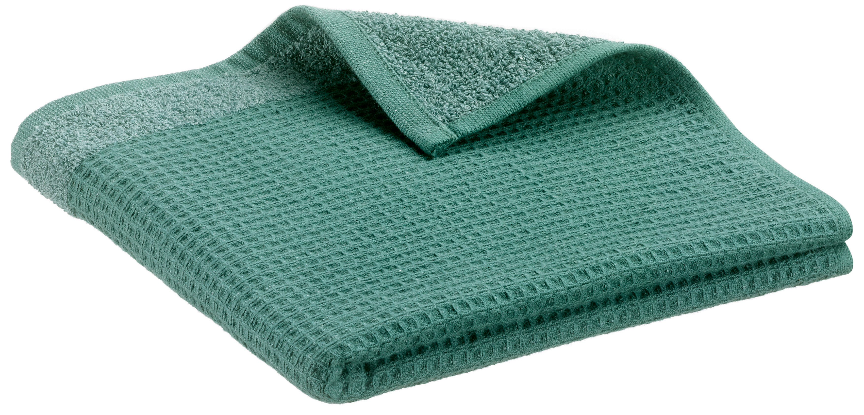 Drap de bain recycl Abby Emeraude 90 x 150