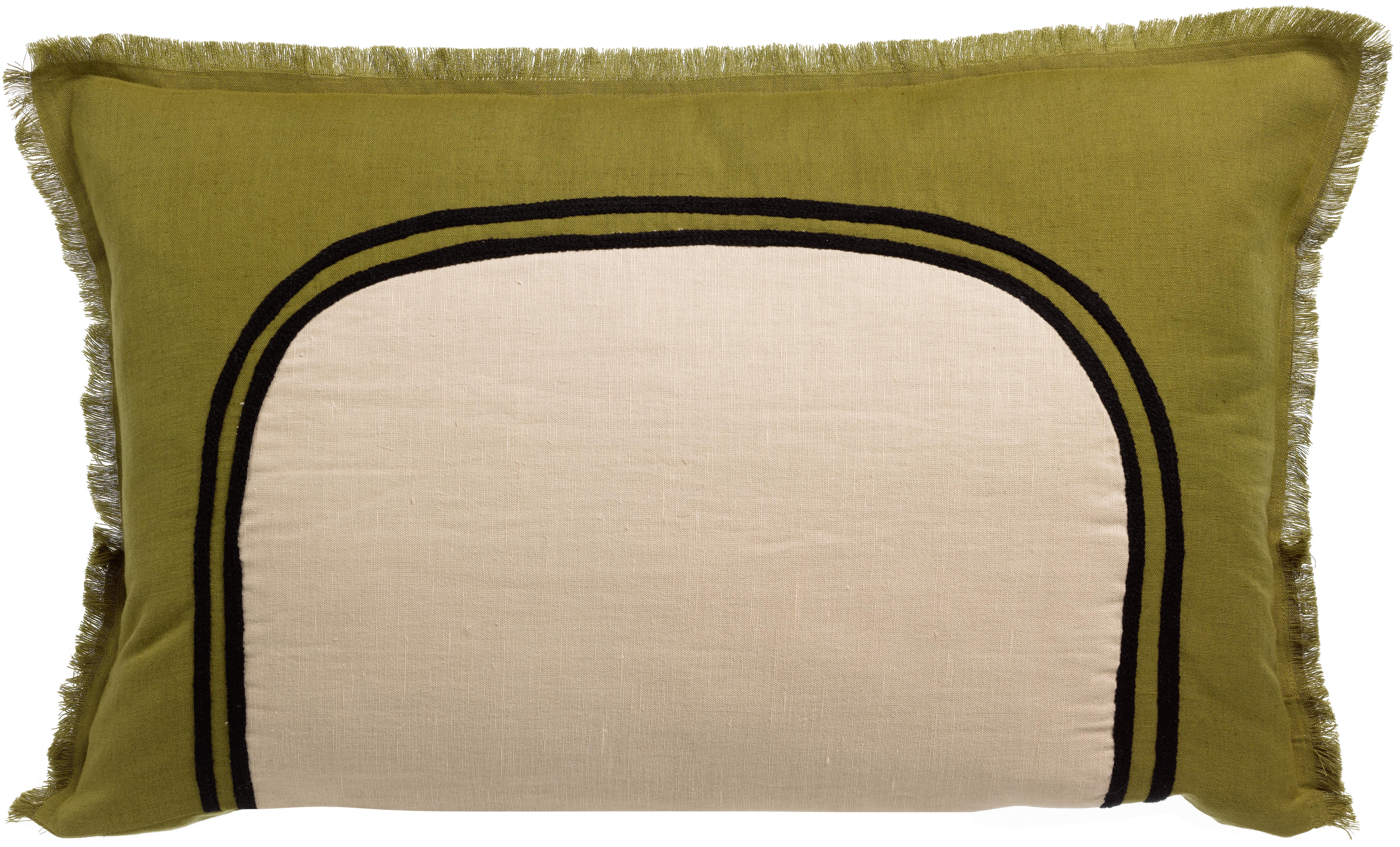 Coussin bicolore Laly Cdre 40 x 65