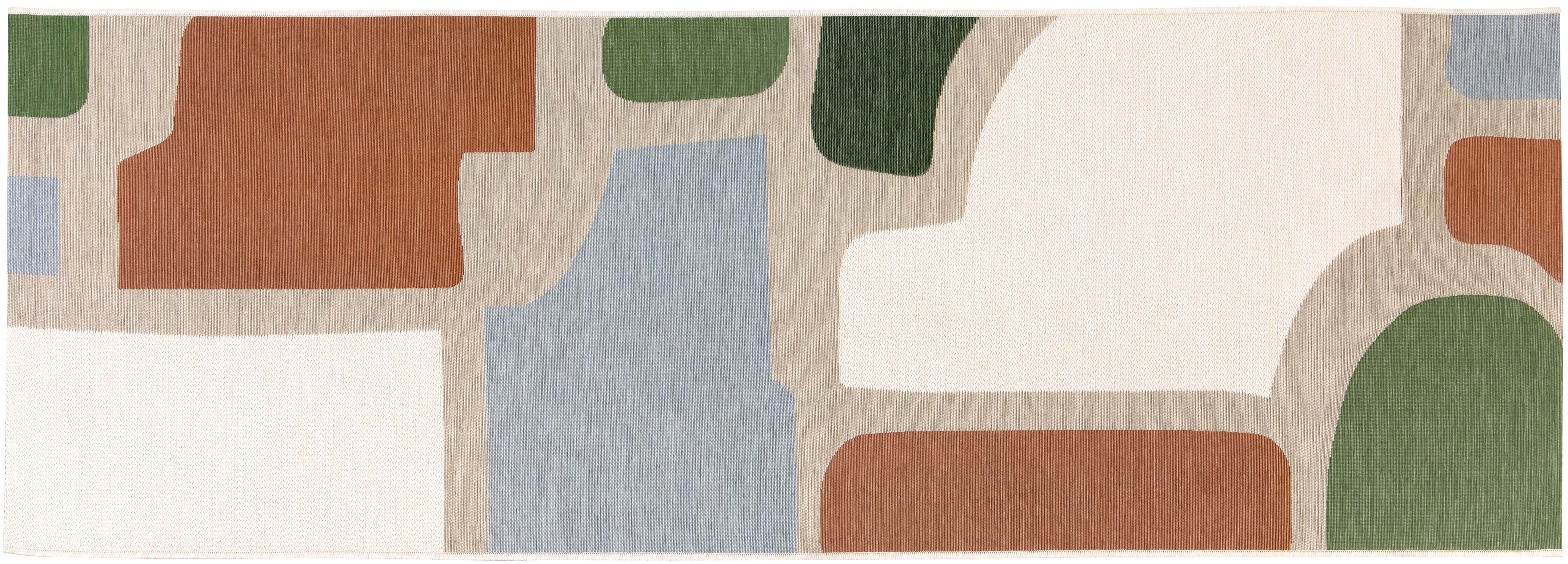 Tapis Kairi outdoor Multico 67 x 200