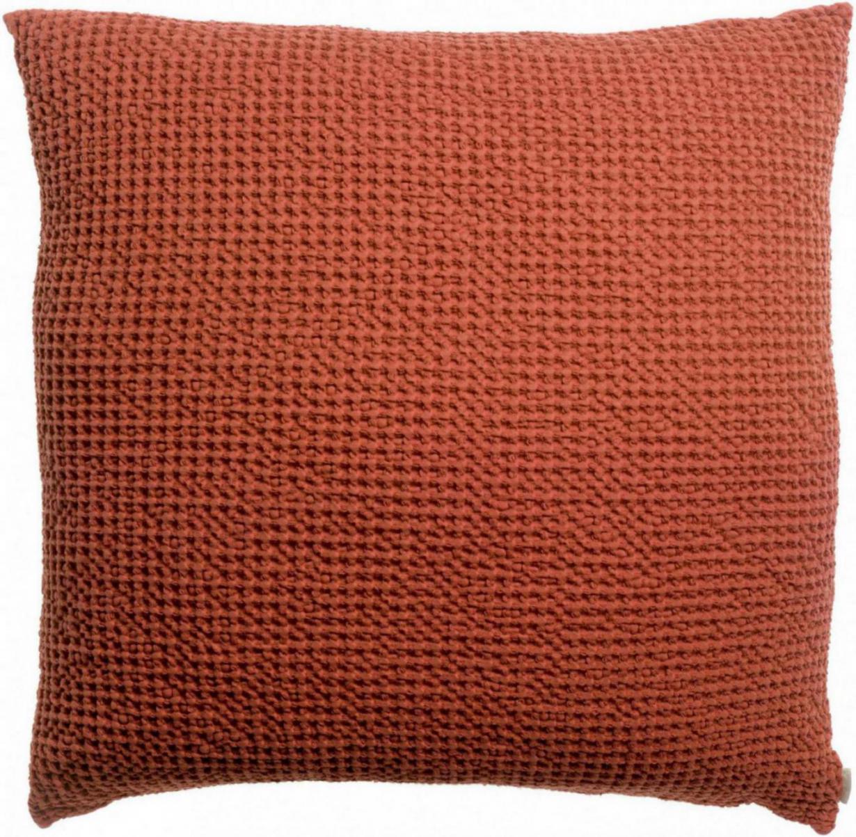 Coussin recycl Maia Sienne 45 x 45