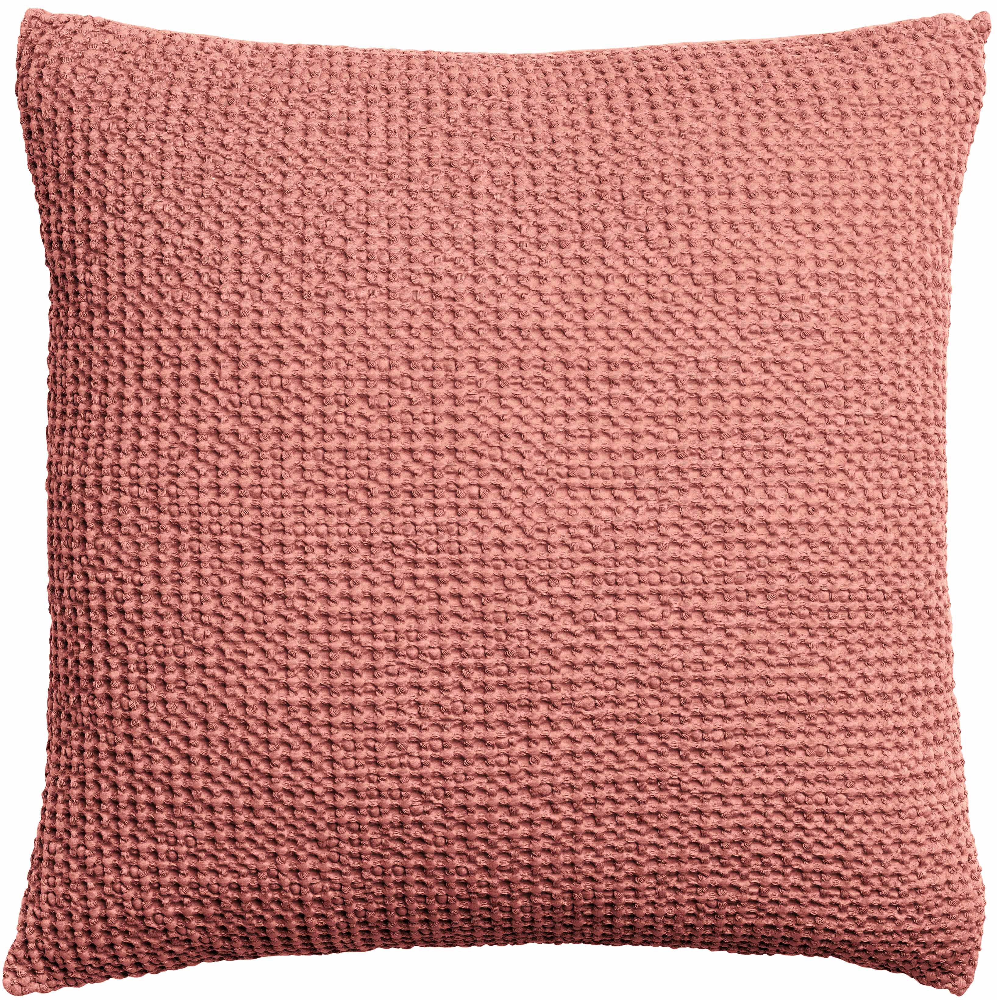 Coussin recycl Maia Terracotta 45 x 45