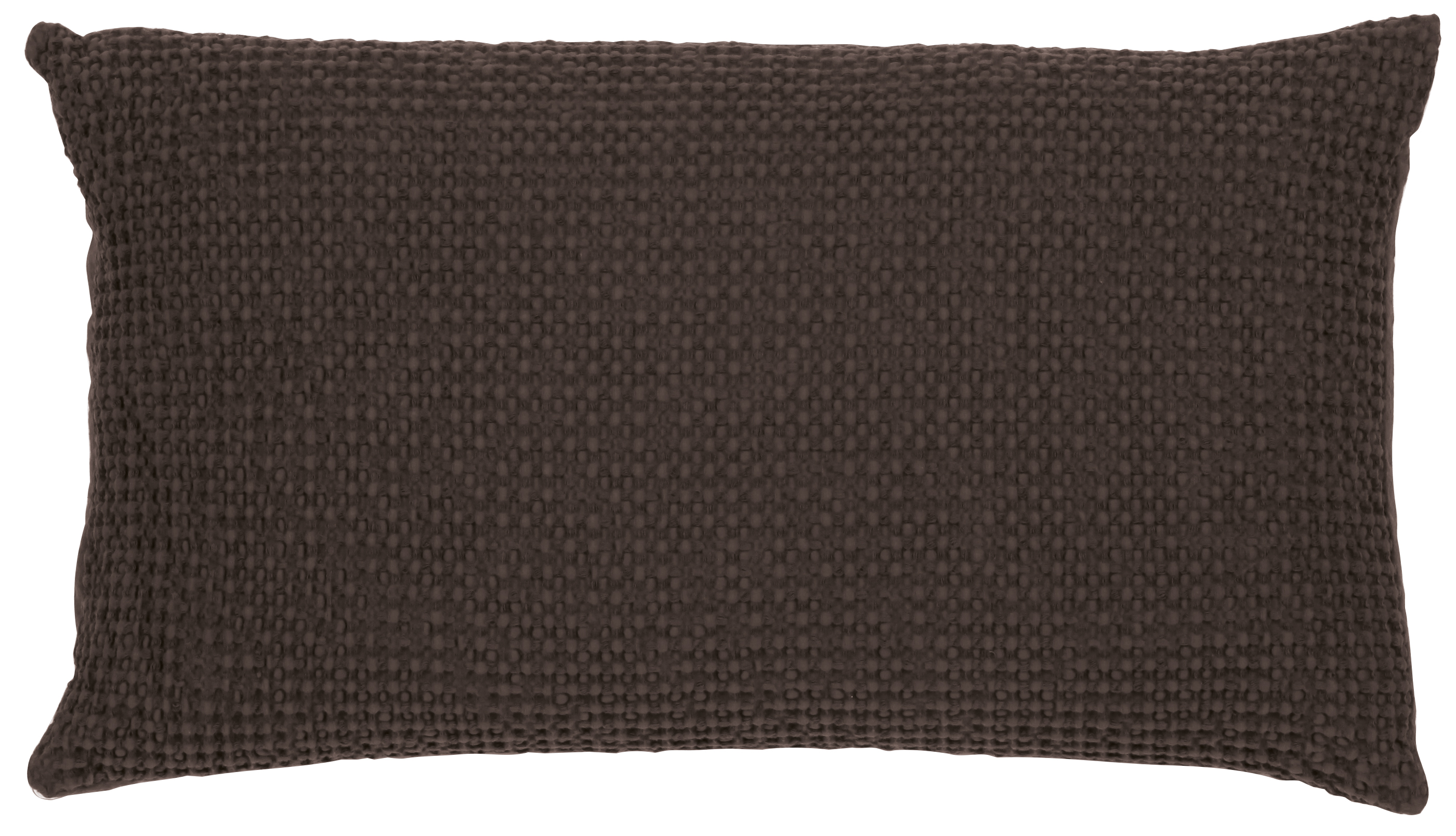 Coussin recycl Maia Carbone 30 x 50