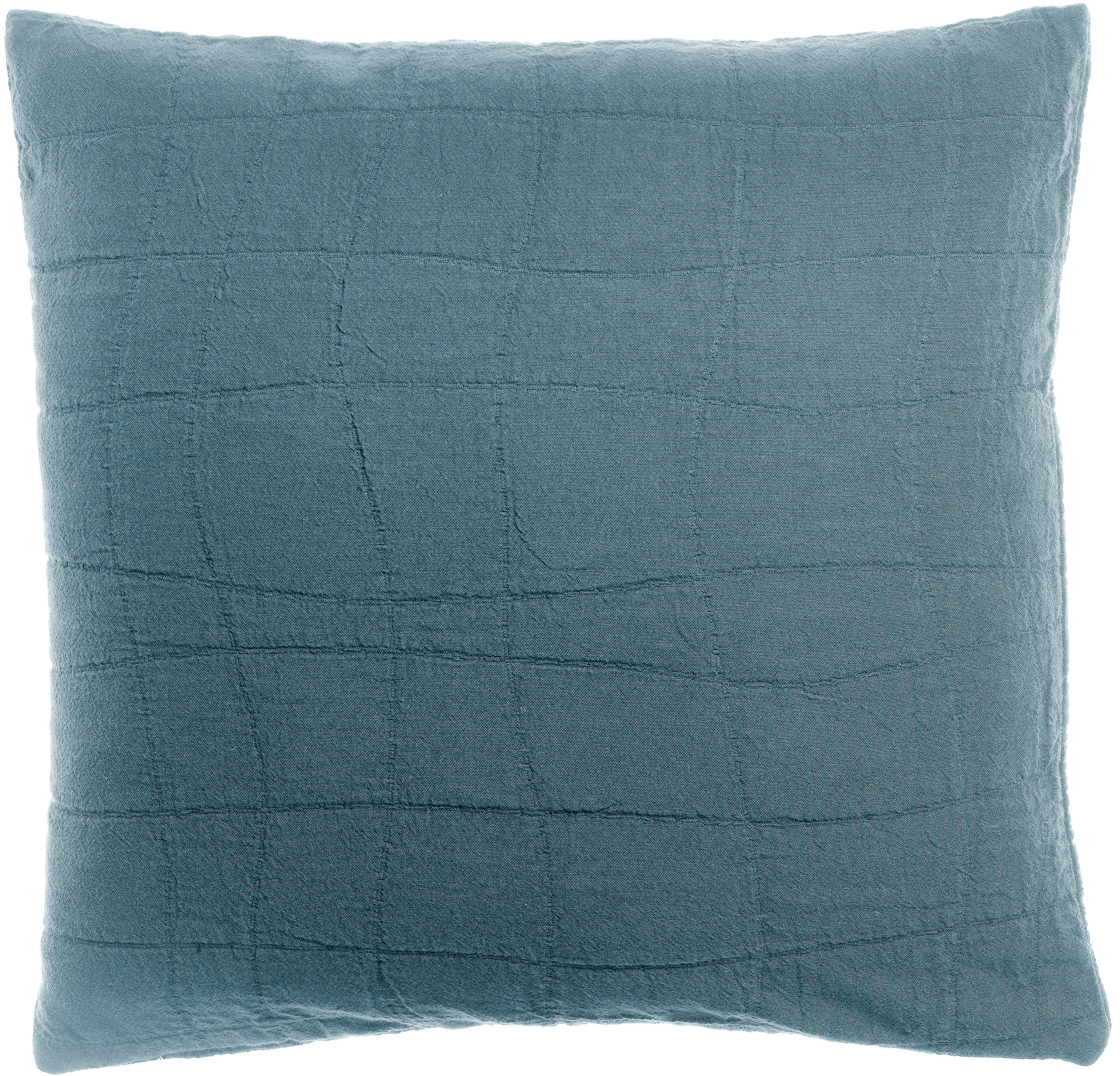 Coussin recycl Titou Acier 45 x 45
